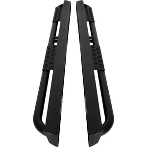 Westin 18-23 Jeep Wrangler JL Unlimited 4dr Rock Slider - Textured Black - Main Product View