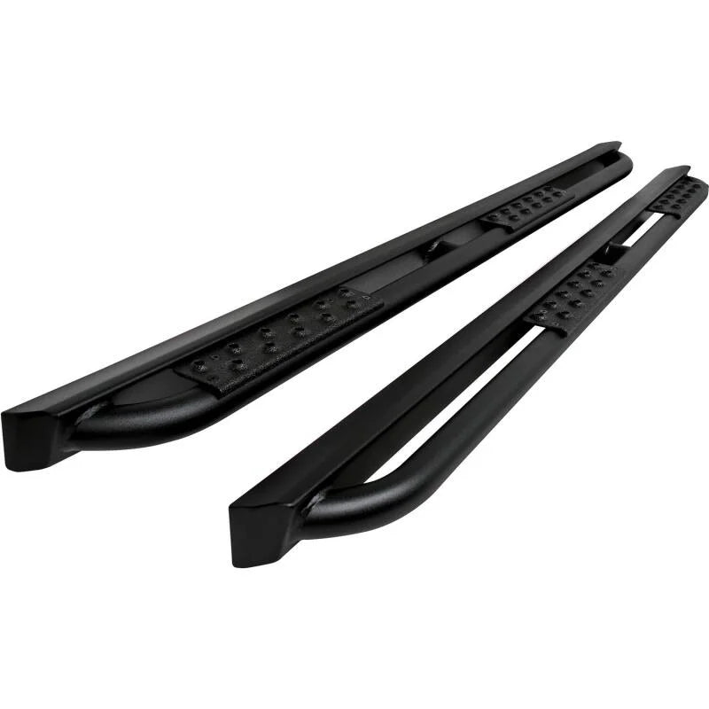 Westin 18-23 Jeep Wrangler JL Unlimited 4dr Rock Slider - Textured Black - Side View