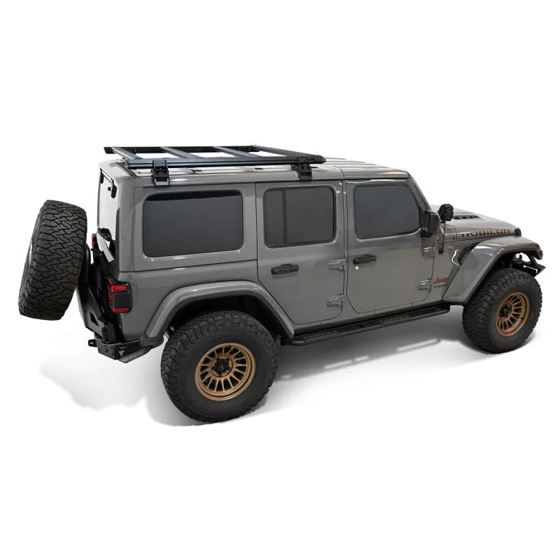Westin 18-23 Jeep Wrangler JL Unlimited 4dr Rock Slider - Textured Black - Additional View 9