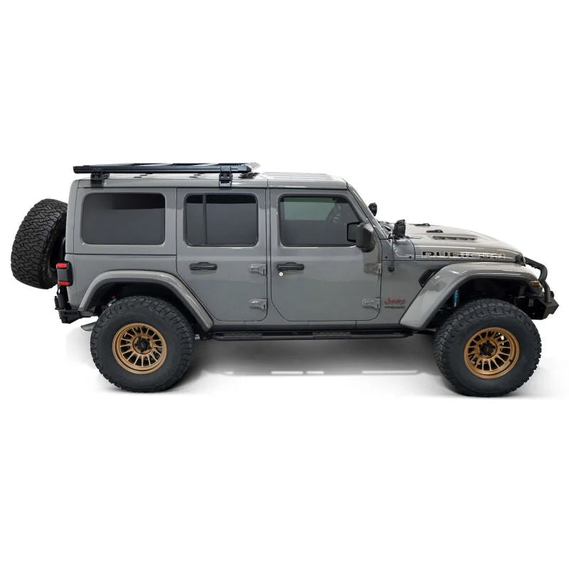 Westin 18-23 Jeep Wrangler JL Unlimited 4dr Rock Slider - Textured Black - Additional View 10