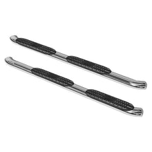 Load image into Gallery viewer, Westin 18-23 Jeep Wrangler JLU 4dr PRO TRAXX 4 Oval Nerf Step Bars - SS - Back View