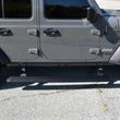 Load image into Gallery viewer, Westin 18-24 Jeep Wrangler JL Unlimited 4dr Pro-e Running Boards - Tex. Blk - Back View