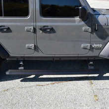 Load image into Gallery viewer, Westin 18-24 Jeep Wrangler JL Unlimited 4dr Pro-e Running Boards - Tex. Blk - Back View