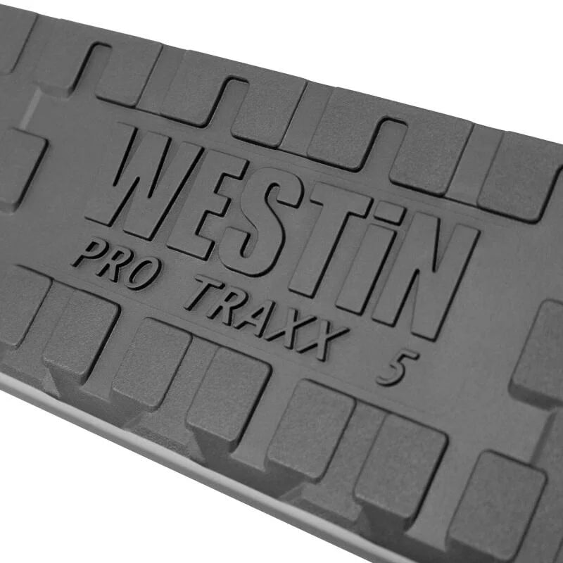 Westin 18-25 Jeep Wrangler JL Unlimited 4dr (Excl. 2018 JK) PRO TRAXX 5 Oval Nerf Step Bars - SS - Side View