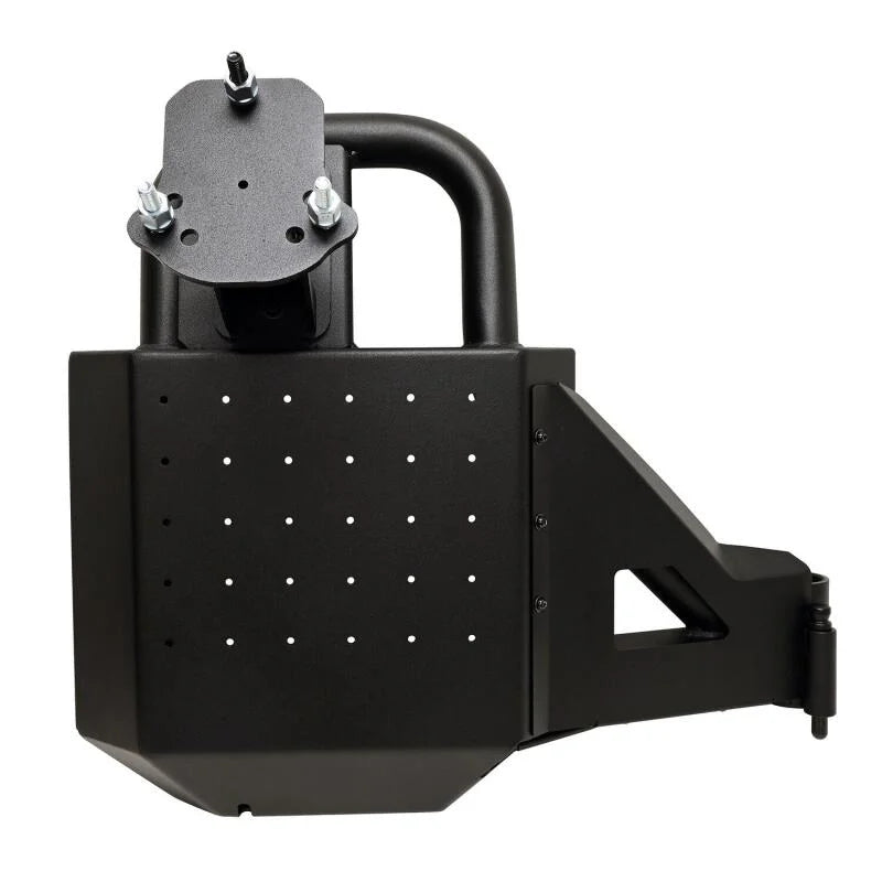 Westin 18-25 Wrangler JL Aceessory For XTS Rear - P/S Swingout - Tex. Blk - Side View