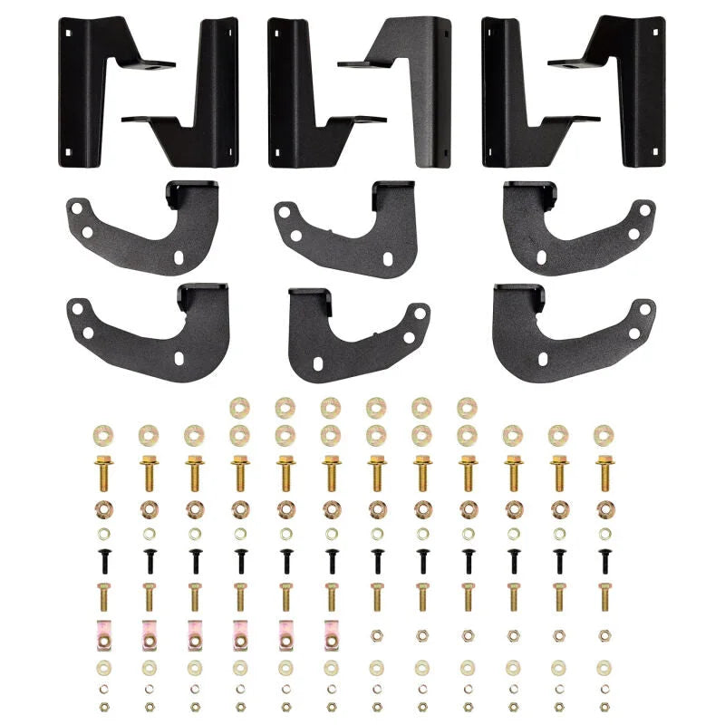 Westin 18-26 Jeep Wrangler 4dr Outlaw Drop Running Boards - Tex. Blk - Back View