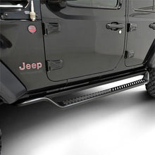 Load image into Gallery viewer, Westin 18-26 Jeep Wrangler 4dr Outlaw Drop Running Boards - Tex. Blk - Additional View 7