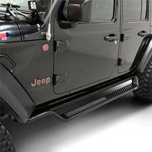 Load image into Gallery viewer, Westin 18-26 Jeep Wrangler 4dr Outlaw Drop Running Boards - Tex. Blk - Additional View 9