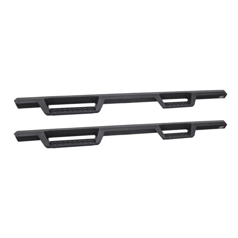 Westin 19-20 Chevrolet Silverado / GMC Sierra 1500 Double Cab HDX Drop Nerf Step Bars - Textured Blk - Main Product View