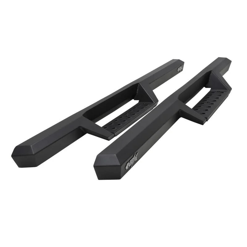 Westin 19-20 Chevrolet Silverado / GMC Sierra 1500 HDX Drop Nerf Step Bars - Textured Black - Main Product View