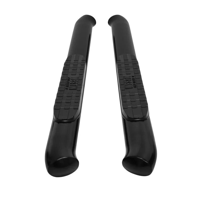 Westin 19-20 Chevrolet Silverado / GMC Sierra 1500 Reg Cab PRO TRAXX 4 Oval Nerf Step Bars - Black - Additional View 6
