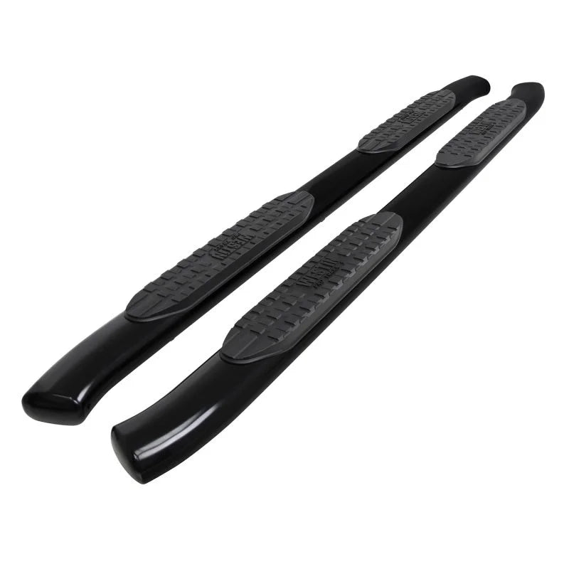 Westin 19-20 Chevrolet Silverado/GMC Sierra 1500 Double Cab PRO TRAXX 5 Oval Nerf Step Bars - Black - Additional View 7