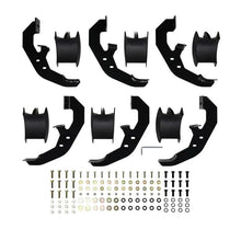 Load image into Gallery viewer, Westin 19-20 Chevrolet Silverado/GMC Sierra 1500 Double Cab PRO TRAXX 5 Oval Nerf Step Bars - Black - Additional View 8