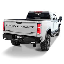 Load image into Gallery viewer, Westin 19-20 Chevy Silverado 1500 HDX Bandit Rear Bumper - Black - Main Product View