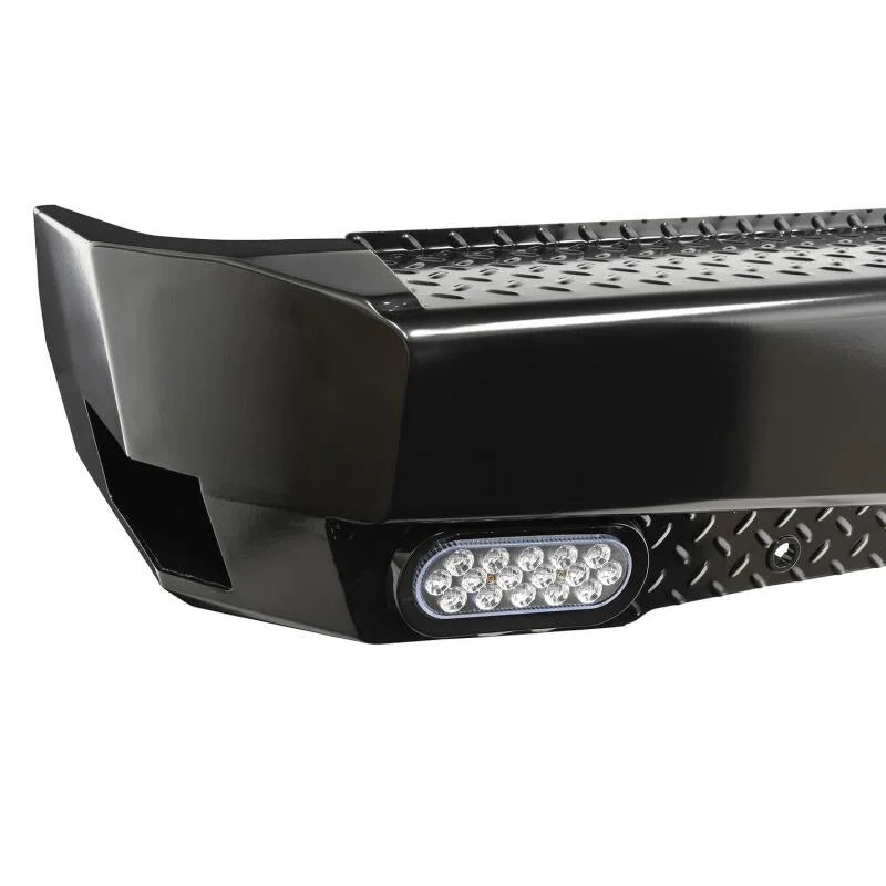 Westin 19-20 Chevy Silverado 1500 HDX Bandit Rear Bumper - Black - Additional View 11