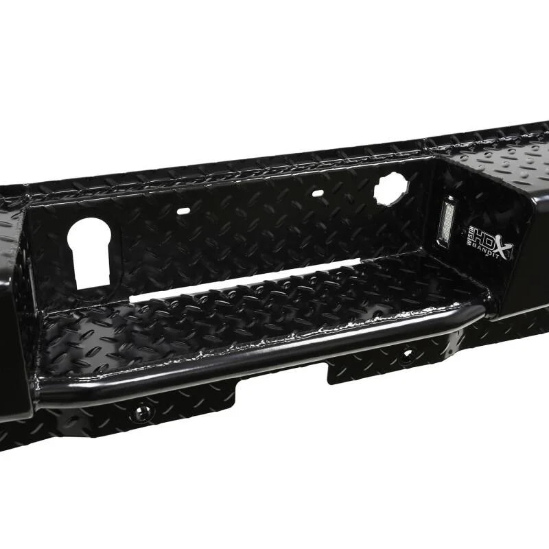 Westin 19-20 Chevy Silverado 1500 HDX Bandit Rear Bumper - Black - Additional View 14