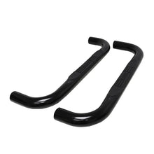 Load image into Gallery viewer, Westin 19-20 Chevy/GMC Silverado/Sierra 1500 Regular Cab E-Series 3 Nerf Step Bars - Black - Main Product View