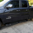 Load image into Gallery viewer, Westin 19-20 Dodge Ram 1500 Crew Cab Platinum 4 Oval Nerf Step Bars - Black - Side View