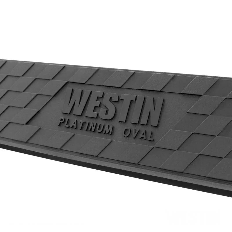 Westin 19-20 Dodge Ram 1500 Crew Cab Platinum 4 Oval Nerf Step Bars - Black - Additional View 6
