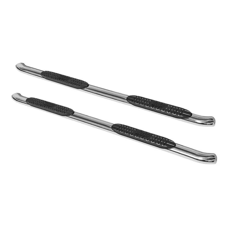 Westin 19-20 Dodge/Ram 1500 Crew Cab PRO TRAXX 4 Oval Nerf Step Bars - SS - Side View