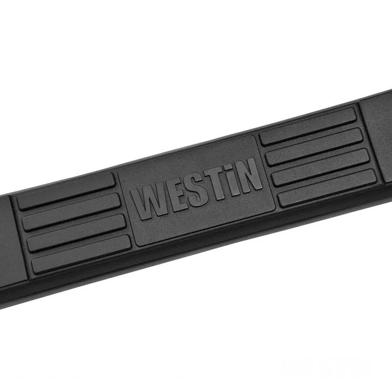 Westin 19-20 Ford Ranger SuperCrew E-Series 3 Nerf Step Bars - Black - Side View