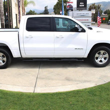 Load image into Gallery viewer, Westin 19-20 Ram 1500 Quad Cab (Excludes Ram 1500 Classic) PRO TRAXX 4 Oval Nerf Step Bars - Black - Side View
