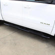 Load image into Gallery viewer, Westin 19-20 Ram 1500 Quad Cab (Excludes Ram 1500 Classic) PRO TRAXX 4 Oval Nerf Step Bars - Black - Back View