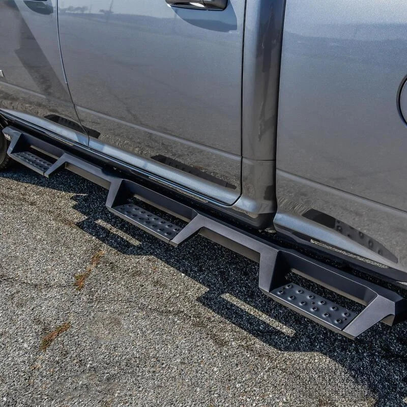 Westin 19-20 Ram 2500/3500 HDX Drop W2W Nerf Step Bars - Textured Black - Back View