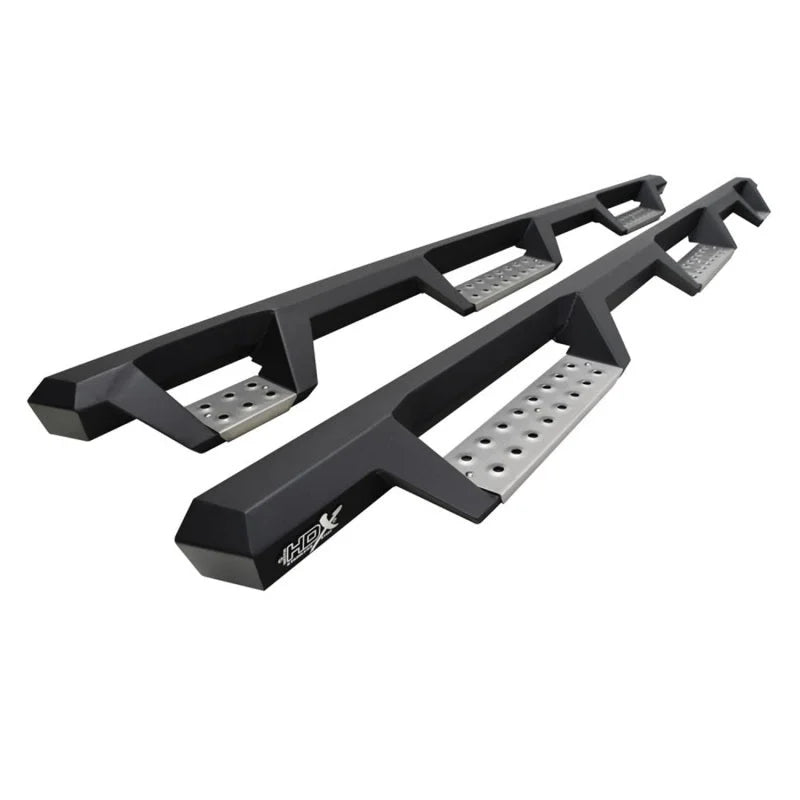 Westin 19-20 Ram 2500/3500 HDX Stainless Drop W2W Nerf Step Bars - Textured Black - Main Product View