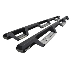 Westin 19-20 Ram 2500/3500 HDX Stainless Drop W2W Nerf Step Bars - Textured Black - Main Product View