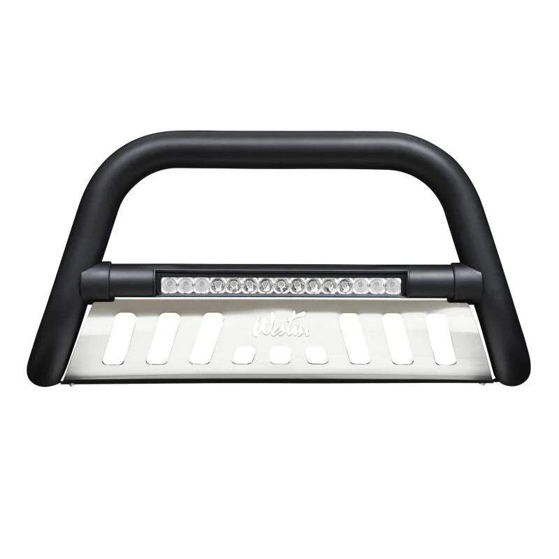 Westin 19-20 Ram 2500/3500 Ultimate LED Bull Bar - Textured Black - Side View