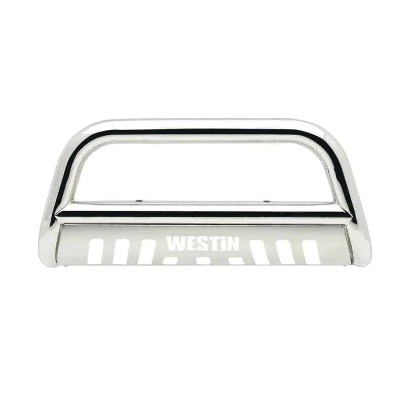 Westin 19-21 Chevrolet Silverado 1500 E-Series Bull Bar - SS - Main Product View