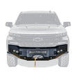 Load image into Gallery viewer, Westin 19-21 Chevrolet Silverado 1500 (Excl. Diesel &amp; LD) Pro-Series Front Bumper - Textured Black - Back View