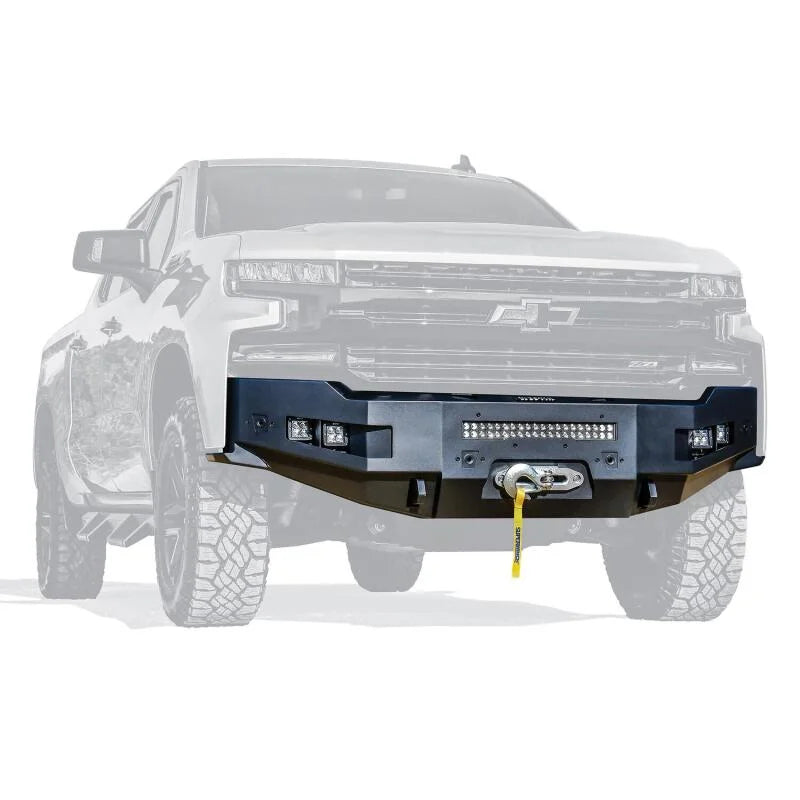 Westin 19-21 Chevrolet Silverado 1500 (Excl. Diesel & LD) Pro-Series Front Bumper - Textured Black - Additional View 5
