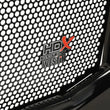 Load image into Gallery viewer, Westin 19-21 Chevrolet Silverado 1500 HDX Modular Grille Guard - Black - Back View