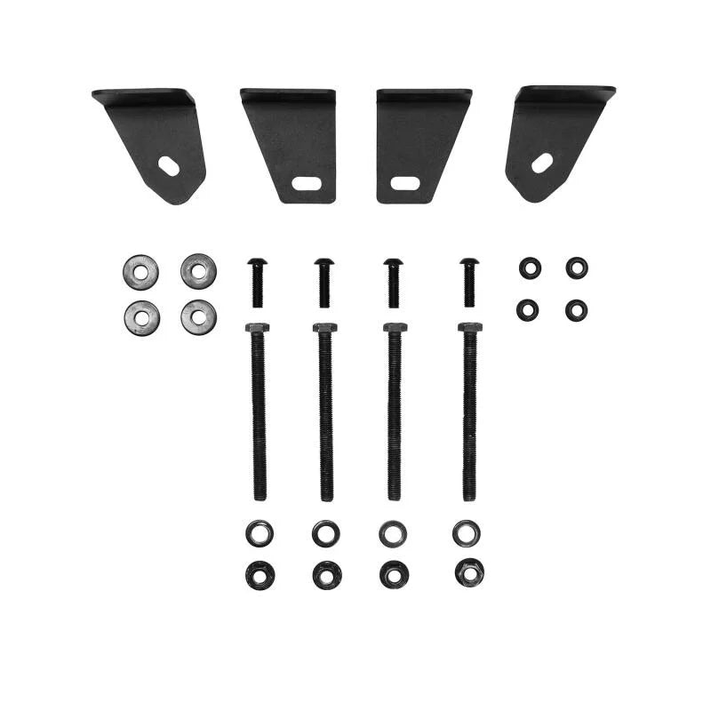 Westin 19-21 Chevrolet Silverado 1500 Outlaw/Pro-Mod Skid Plate - Tex. Blk - Back View