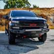 Load image into Gallery viewer, Westin 19-21 Chevrolet Silverado 1500 Pro-Mod Front Bumper - Tex. Blk - Back View
