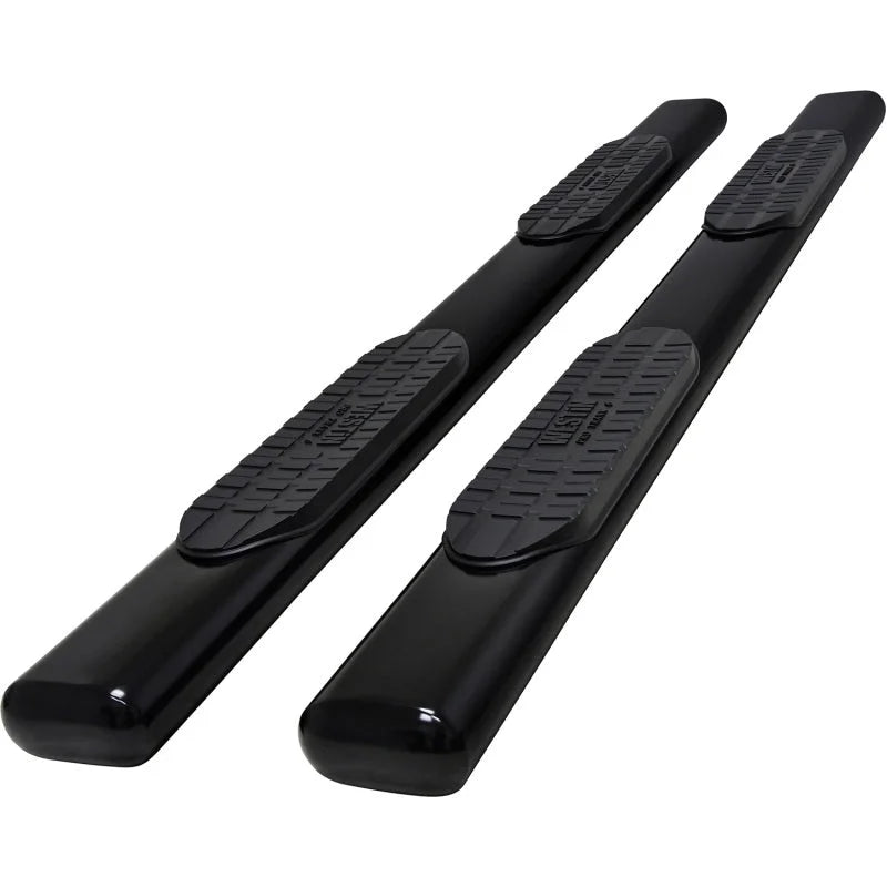Westin 19-21 Chevrolet Silverado Crew Cab PRO TRAXX 6 Oval Nerf Step Bars - Black - Main Product View