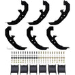 Load image into Gallery viewer, Westin 19-21 Chevrolet Silverado Crew Cab PRO TRAXX 6 Oval Nerf Step Bars - Black - Additional View 9