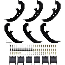 Load image into Gallery viewer, Westin 19-21 Chevrolet Silverado Crew Cab PRO TRAXX 6 Oval Nerf Step Bars - Black - Additional View 9