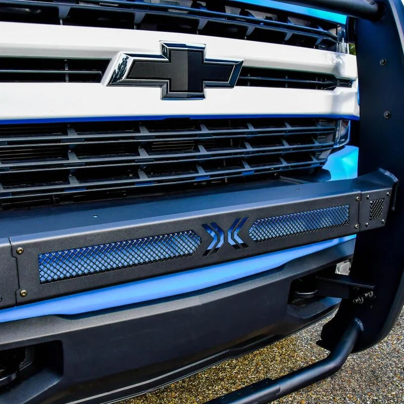 Westin 19-21 Chevy 1500 Sportsman X Grille Guard - Textured Black (Excl. 2019 Silverado LD) - Additional View 9