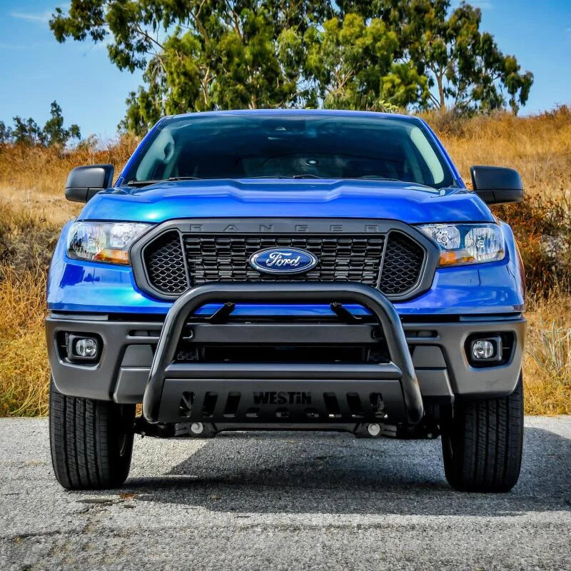 Westin 19-21 Ford Ranger E-Series Bull Bar - Black - Installation View