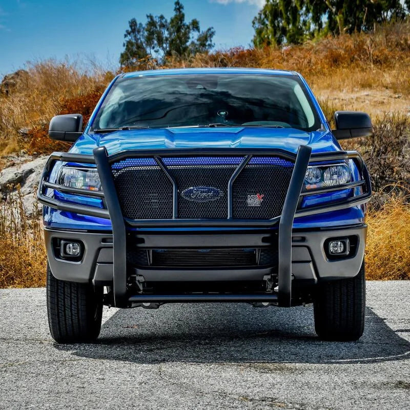 Westin 19-21 Ford Ranger HDX Grille Guard - Blk - Installation View