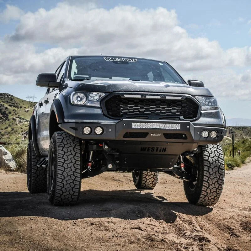 Westin 19-21 Ford Ranger Pro-Mod Front Bumper - Tex. Blk - Additional View 6