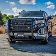 Load image into Gallery viewer, Westin 19-21 GMC Sierra 1500 HDX Grille Guard - Black - Side View