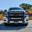 Load image into Gallery viewer, Westin 19-21 Ram 1500 Sportsman X Grille Guard - Textured Black (Excluding Classic &amp; Rebel) - Installation View