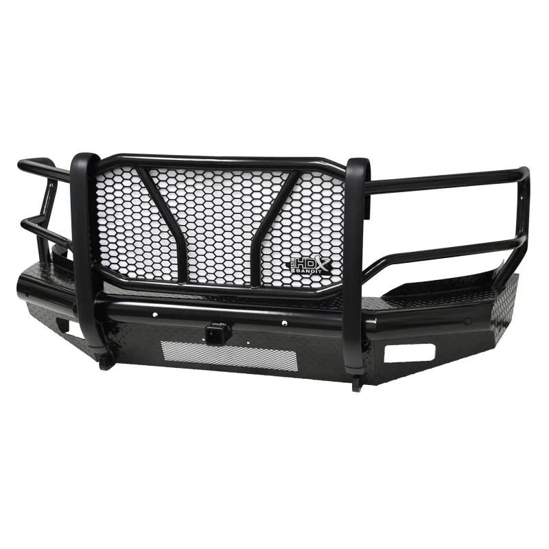Westin 19-21 Ram 2500/3500 HDX Bandit Front Bumper - Black - Main Product View