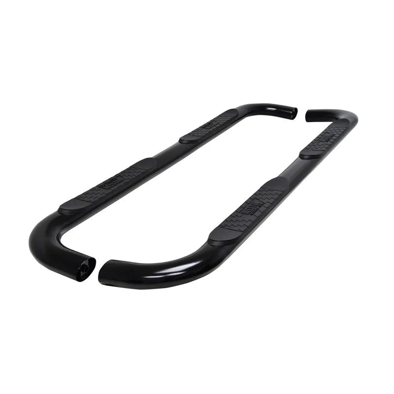 Westin 19-22 Chev/GMC Silverado/Sierra 1500 DC (No 2019 Ltd) Platinum 4 Oval Nerf Step Bars - Blk - Main Product View