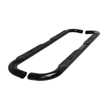 Load image into Gallery viewer, Westin 19-22 Chev/GMC Silverado/Sierra 1500 DC (No 2019 Ltd) Platinum 4 Oval Nerf Step Bars - Blk - Main Product View