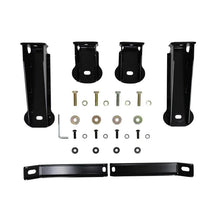 Load image into Gallery viewer, Westin 19-22 Chev/GMC Silverado/Sierra 1500 DC (No 2019 Ltd) Platinum 4 Oval Nerf Step Bars - Blk - Installation View